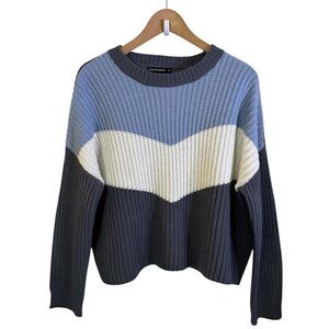 [Moon & Madison] Pullover Color Block Sweater
